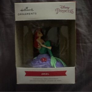 Hallmark Disney Princess Ariel Ornament - Purple and Green